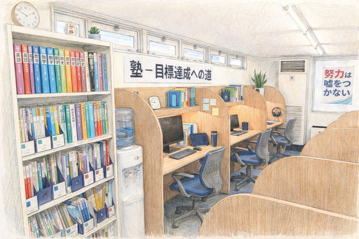 AI搭載自習室